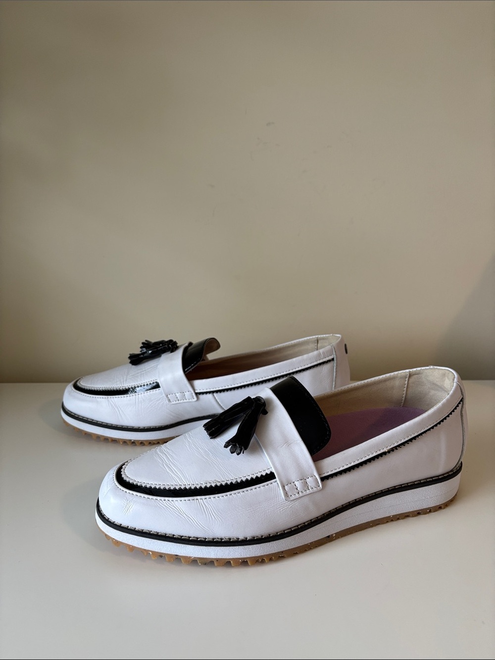 FootJoy Sandy Women’s Style #92383 Slip-On Spikeless Golf Shoes 8.5W EUC